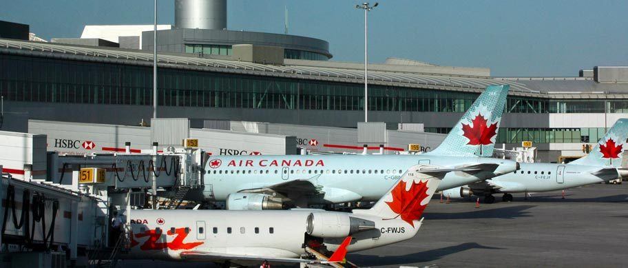Aeropuerto en Canadá